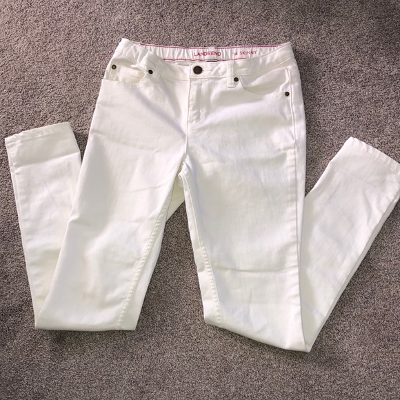 Lands End Stretch Jeans Size 4 Girls 